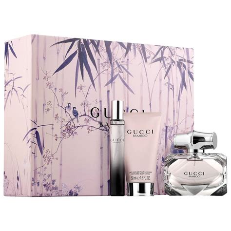 gucci perfume kit|Gucci bamboo gift set sale.